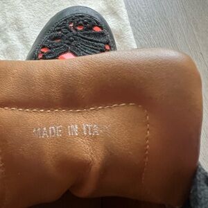 Jimmy Choo Black and Red Sneakers